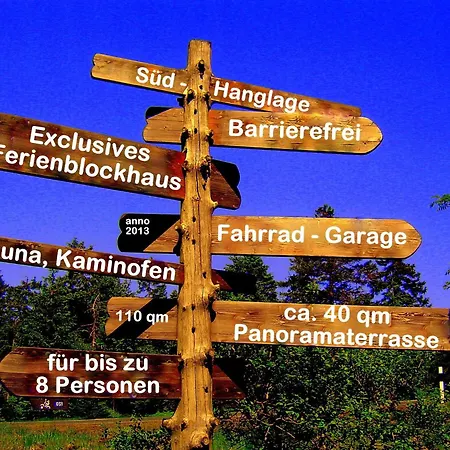Harz - Blockhaus Mit Sauna Und Kamin, Bocksberg Holiday home *