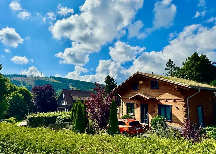Harz-blockhaus, Berg -